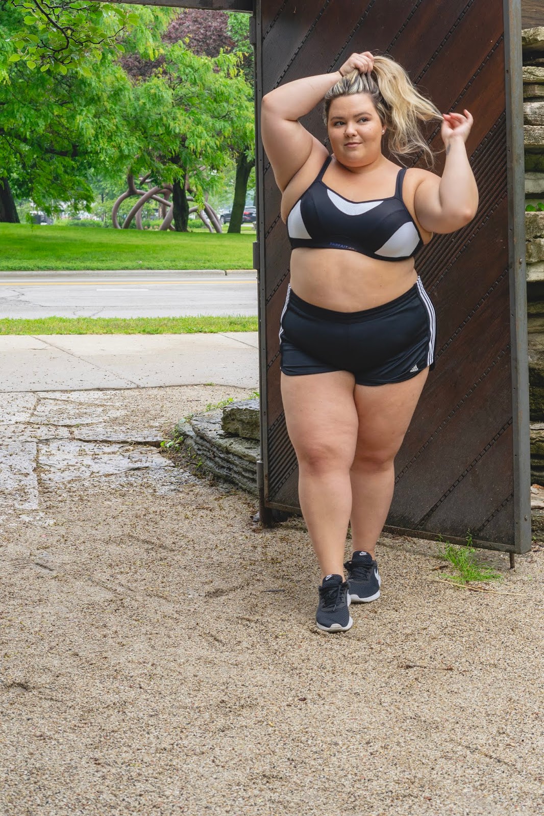 Plus Size Sports Bras - Natalie in the City