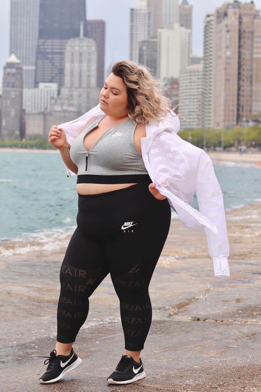 Plus Size Nike Outfit - Natalie in the City