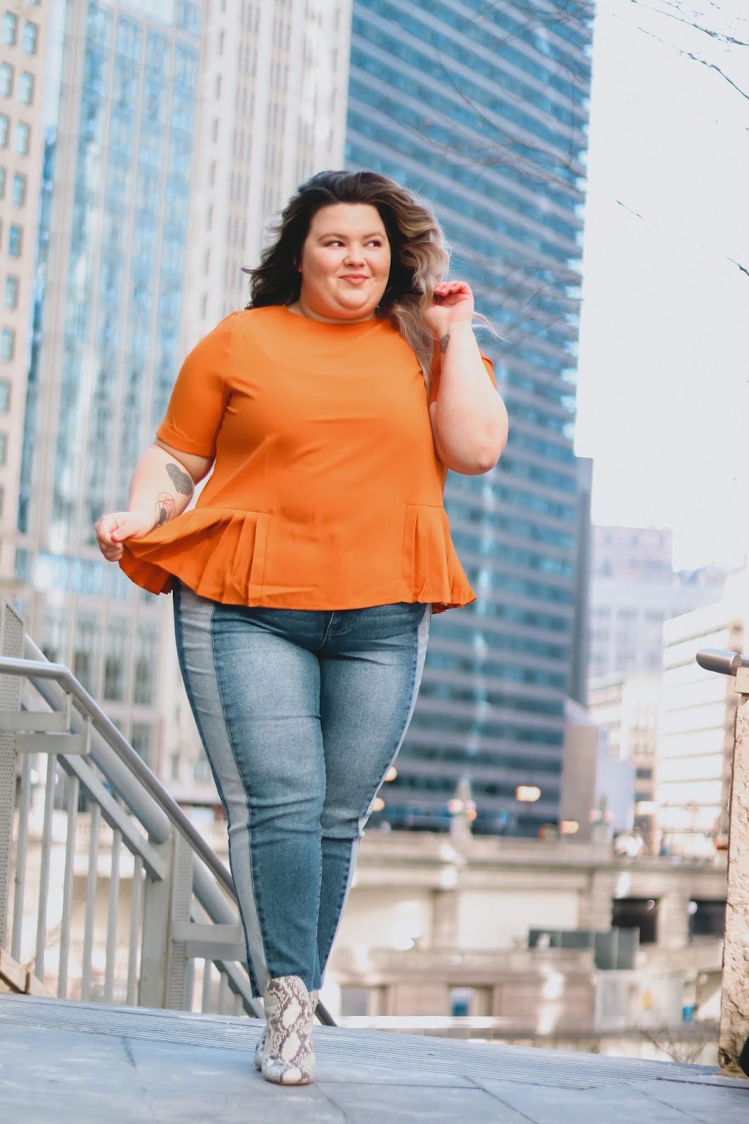How to Wear Plus Size Wide Leg Pants - Natalie in the City