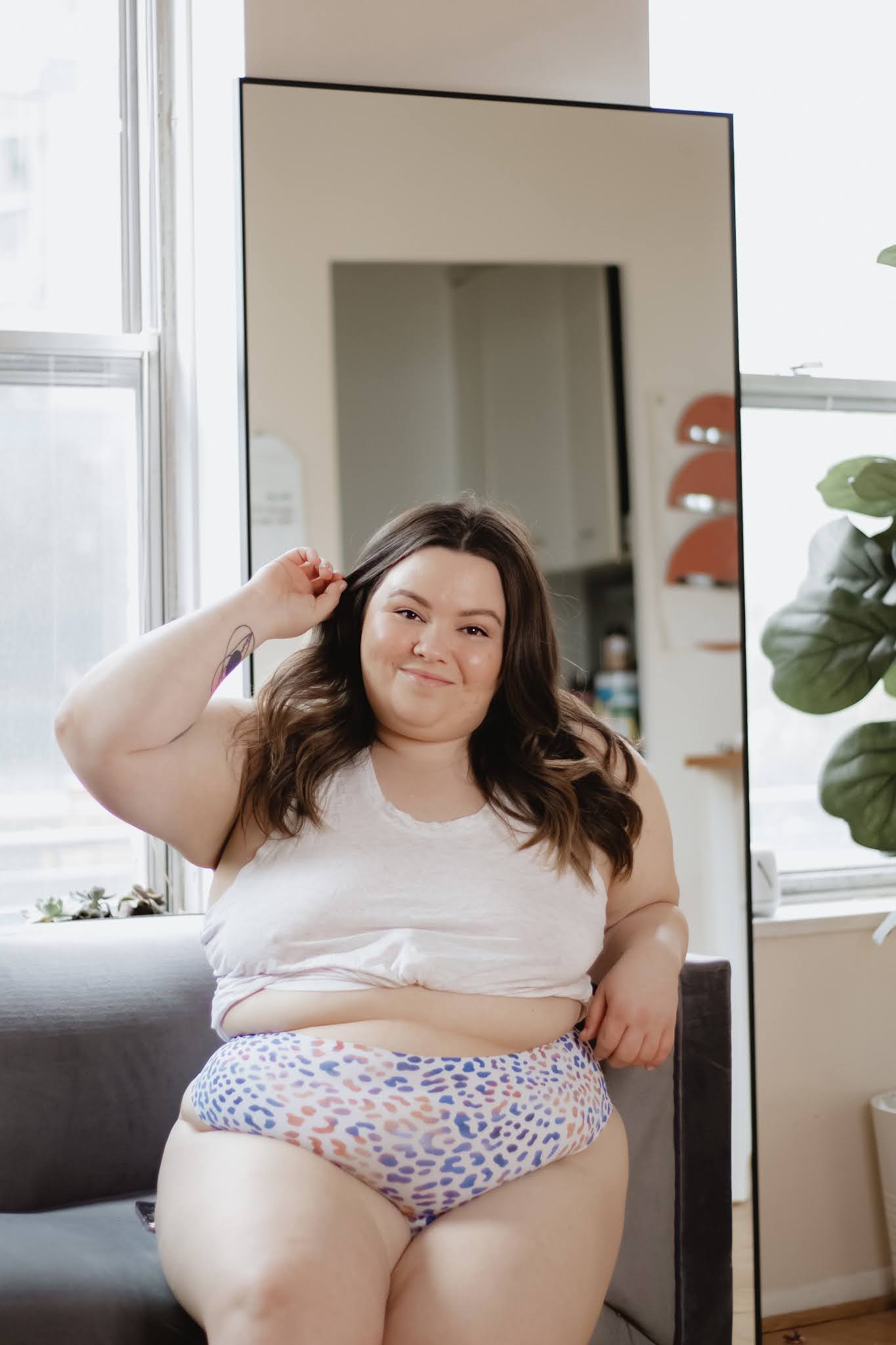 Plus-size women post photos of themselves in Curvy Girl Lingerie