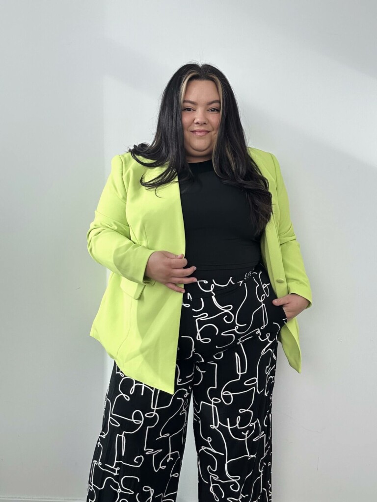 Where to buy stylish plus size work clothes according to Chicago plus size fashion blogger Natalie in the City.